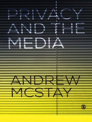 cover image of Privacy and the Media